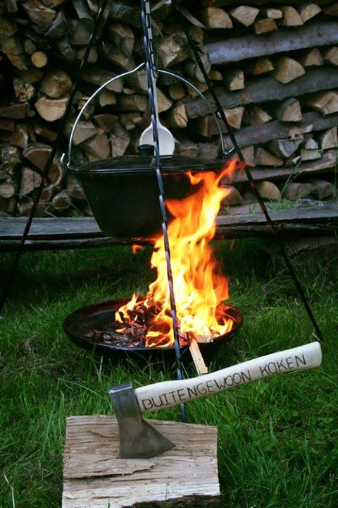 soort Ontvanger Dusver Heksenketel /goulashketel kopen? Alles voor buiten buiten koken op vuur!